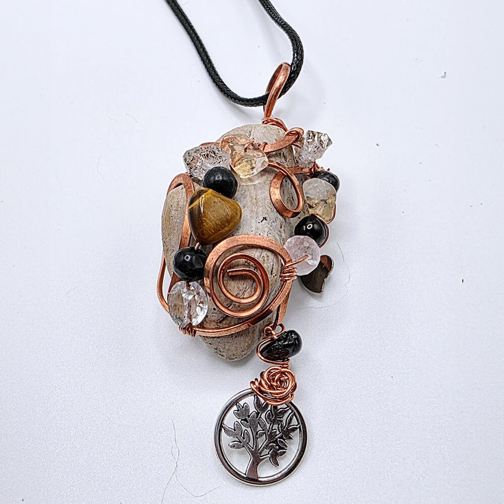 Spiritual Grounding & Inner Strength Necklace